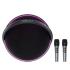 ACEFAST K5 Max IPX4 Waterproof Portable Karaoke Bluetooth-compatible Speaker with Dual Wireless Microphones - Black